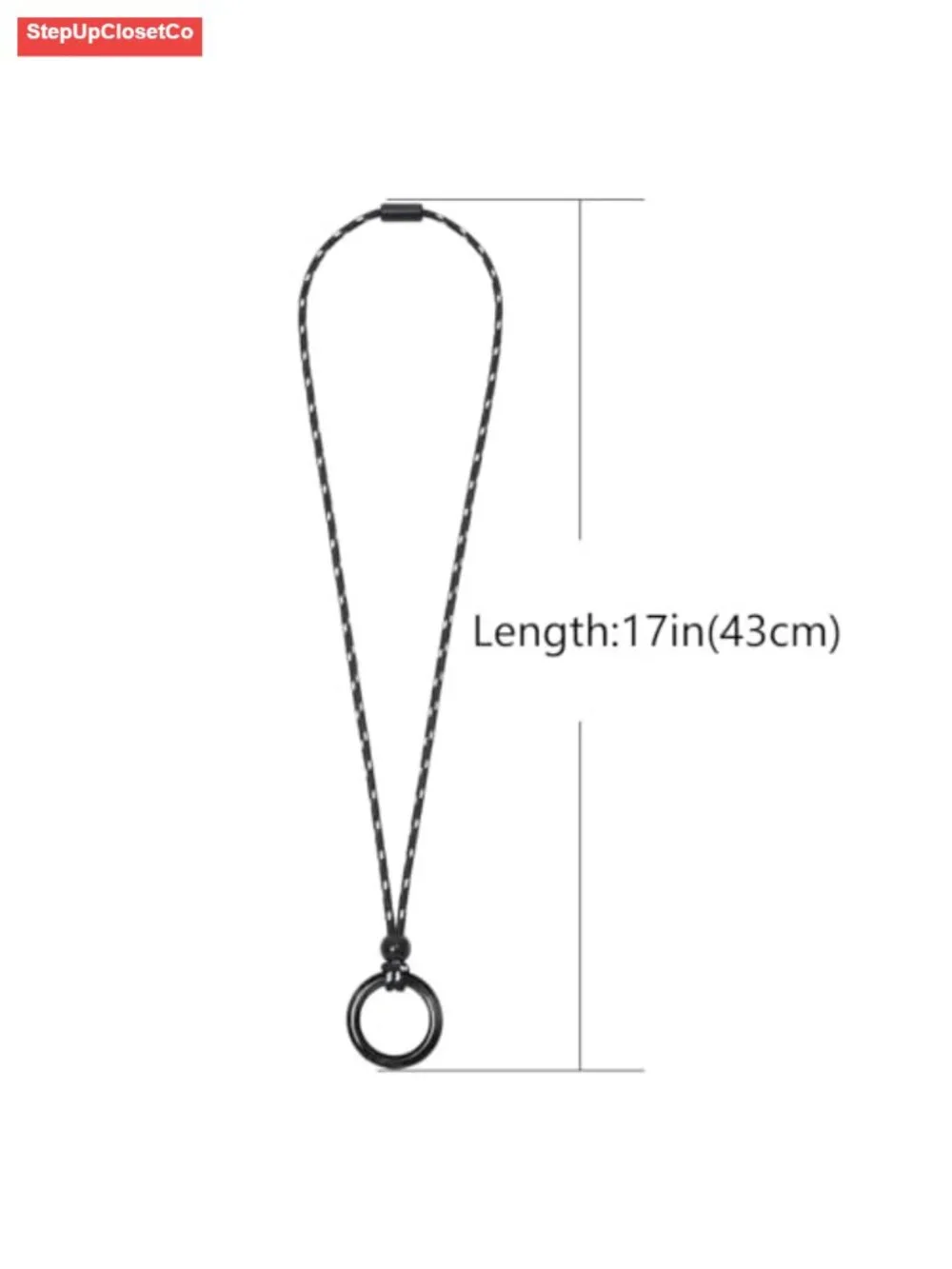 Eyeglass Holder Necklace Glasses Lanyard Adjustable Nylon Strap Chain Reading